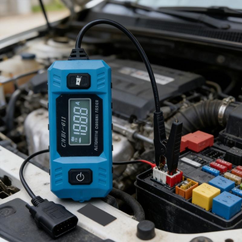Automotive Fuses Current Tester for Accurate Leakage Analysis Easy Fault Detection Device in Car and Motorcycle Circuits