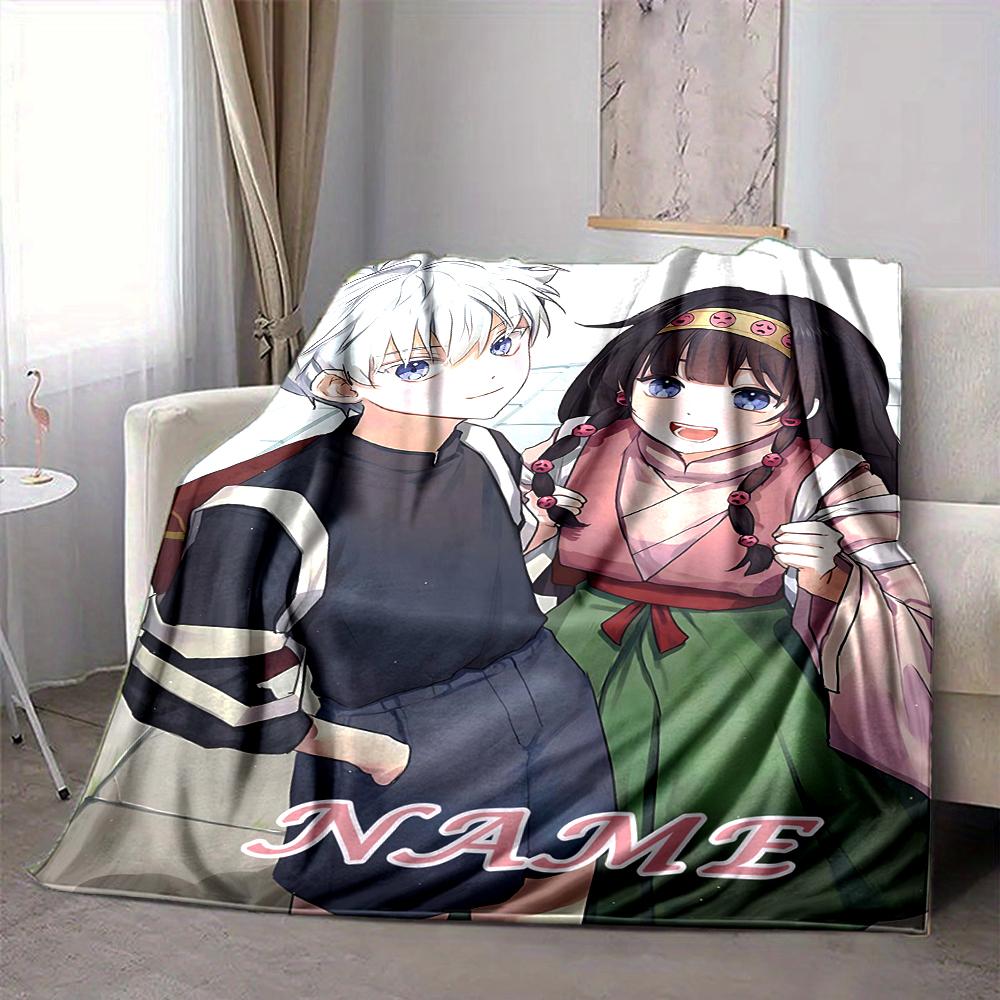 Custom 1pc Name's Adventure Blanket, Soft And Comfortable Blanket, Casual Warm, Camping Travel Blanket, Birthday Gift Q912129
