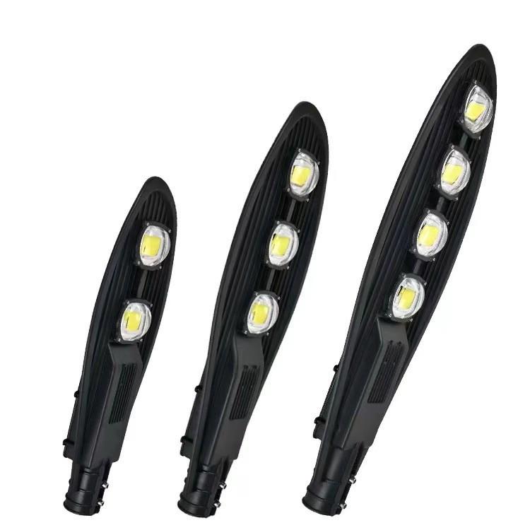 Waterproof LED Street Light Head for Outdoor High-Power Lighting – Weatherproof Countryside Mains Powered Light Fixture.