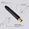 Portable High Pressure Car Wash Water Gun Adjustable Nozzle for Household Cleaning and Residue Removal with Durable Brass Connector