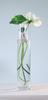 FOYER Unbreakable Vase Flower Base Polycarbonate Stylish Height 30 cm Width 17.5 cm Large 2300137