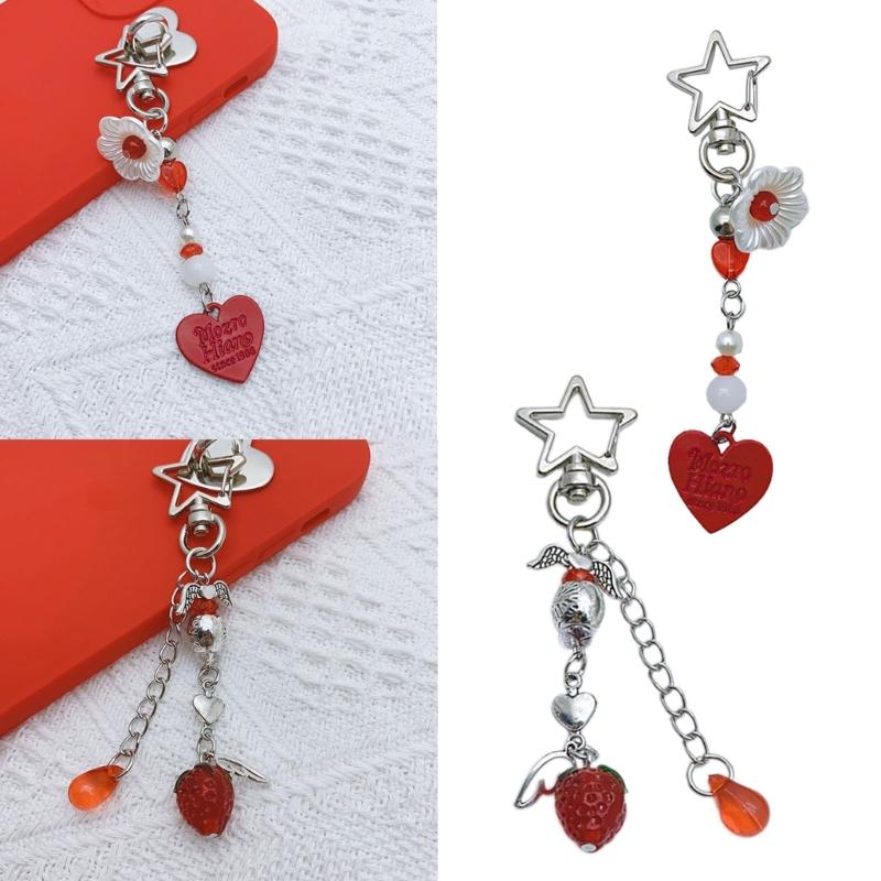 Stylish Bead Keychain Ornament Practical and Stylish Accessory for Everyday Use