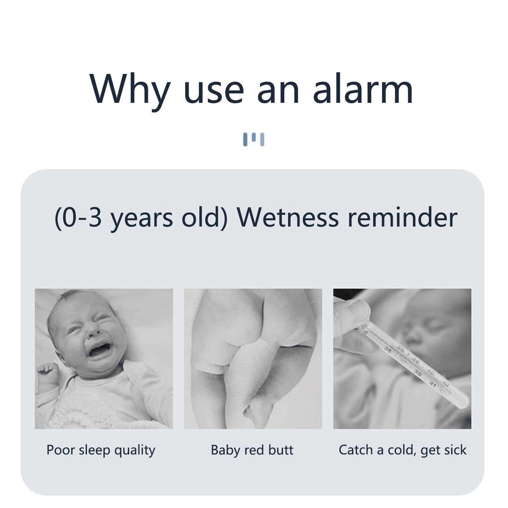 Buy Wireless Bedwetting Alarm Remote Control Pee with Receiver