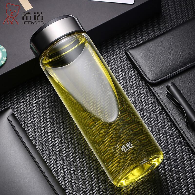 HEENOOR XN-6053 Single Layer Thickened Glass Tea Cup