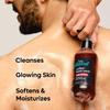 mCaffeine Coffee & Cocoa Body Wash Combo Pack for Men & Women 200ml X Pack of 2 with Refreshing Fruity Aroma (Berries & Cocoa)