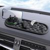 360 Degree Adjustable Car Phone Mount with AntiSlip Dashboards Holder Integrated Parking Number Sign for Mobile Device