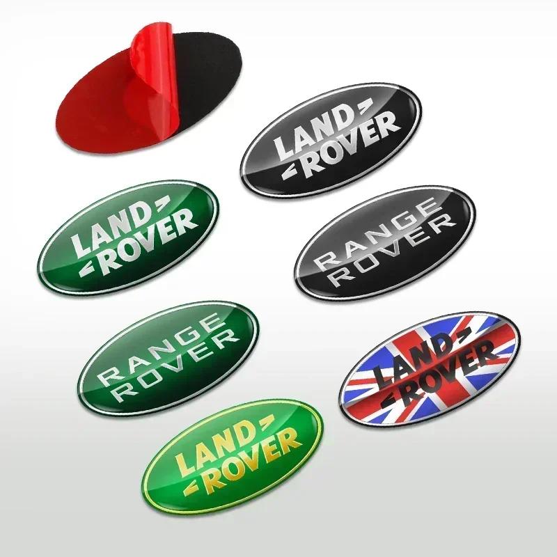 67mm 72mm 85mm 105mm Car Front Grille Trunk Badge Sticker Body Sticker Land Rover Range Rover Evoque Discovery L322 Defender XS5