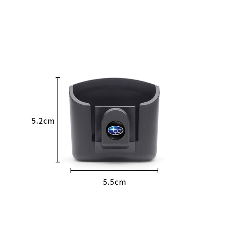 Car Vent Storage Box Auto Organizer Glasses Key Card Car Accessories for Subaru BRZ Legacy XV Outback Impreza WRX STI Forester dos3