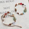 White Bear Christmas Tree Bracelet: Cute, Simple, and Fashionable Design for Autumn and Winter.