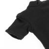 1/12 Men T Shirt Miniature Outfits Loose Short Sleeves, Mini Clothing, Handmade Doll Clothes for 6in