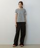 CITYBREEZE Multi-Stripe Short Sleeve T-Shirt_Melange Grey