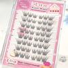 Natural-Looking, High-Intelligence False Eyelashes! Glue-Free Black-Brown False Eyelashes for Grafting, Clear and Soft Mist-Like Temperament Eyelashes