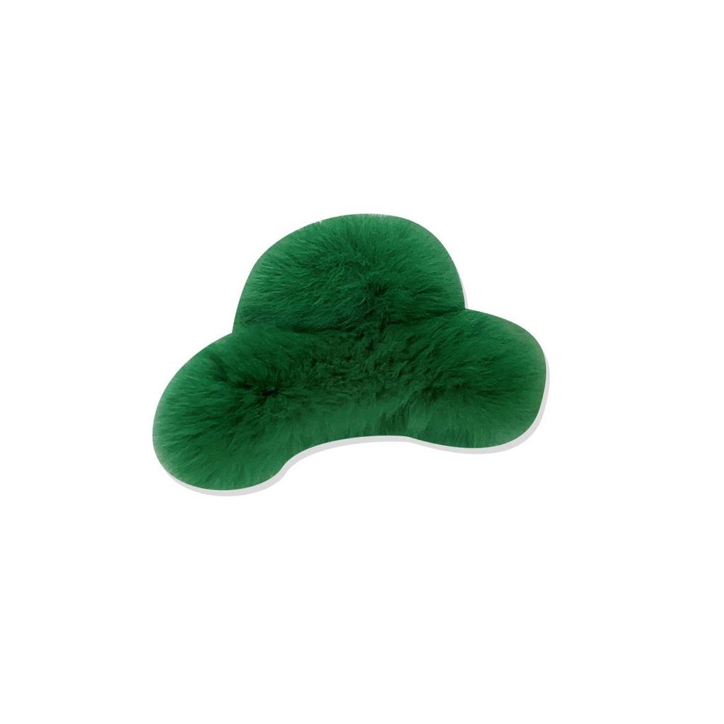 Korean Style Real Rabbit Fur Hair Claw for Autumn/Winter Updo