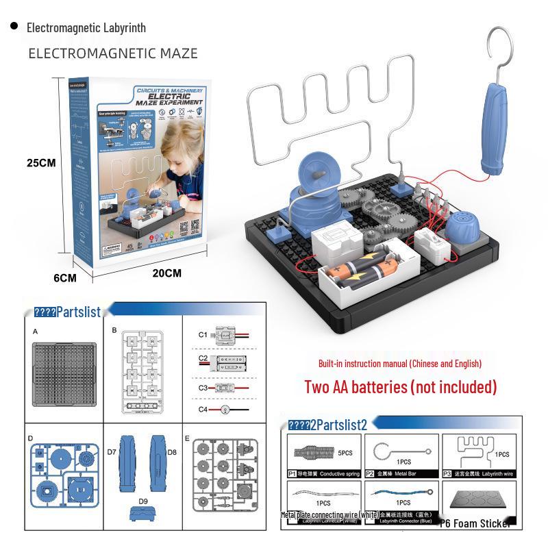 STEM Hydraulic Mechanical Arm Toy for Kids - Educational Science Experiment Kit