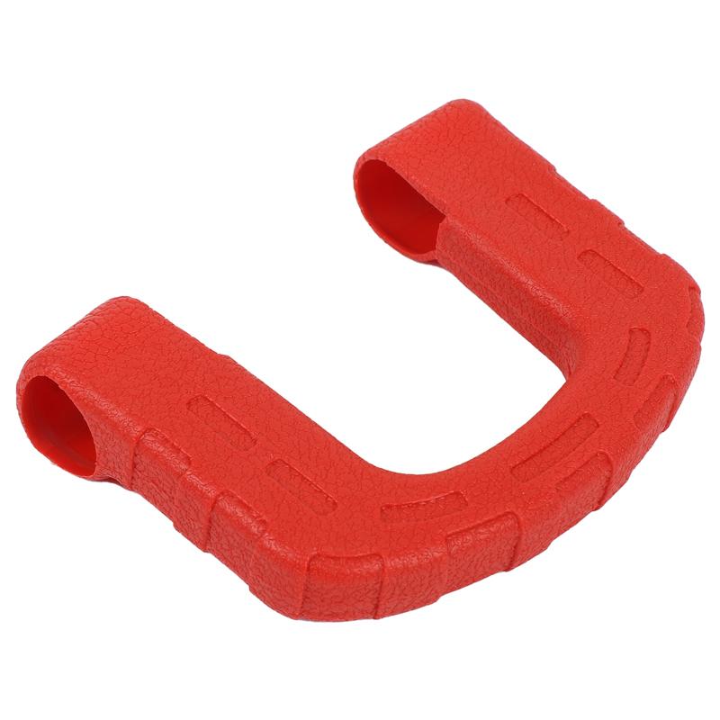 

For Hummer H3 2005-2009 TPE Car front Iron Tow Hook Rescue Rear Trailer Hook Protective Decorative Accessories красный