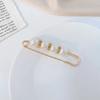 6/12PCS Random Mix Size Waistline Adjusting Pin Trousers Waist Fastener Pin Clip Fashion Artificial Pearl Decorative Buckles ZYF