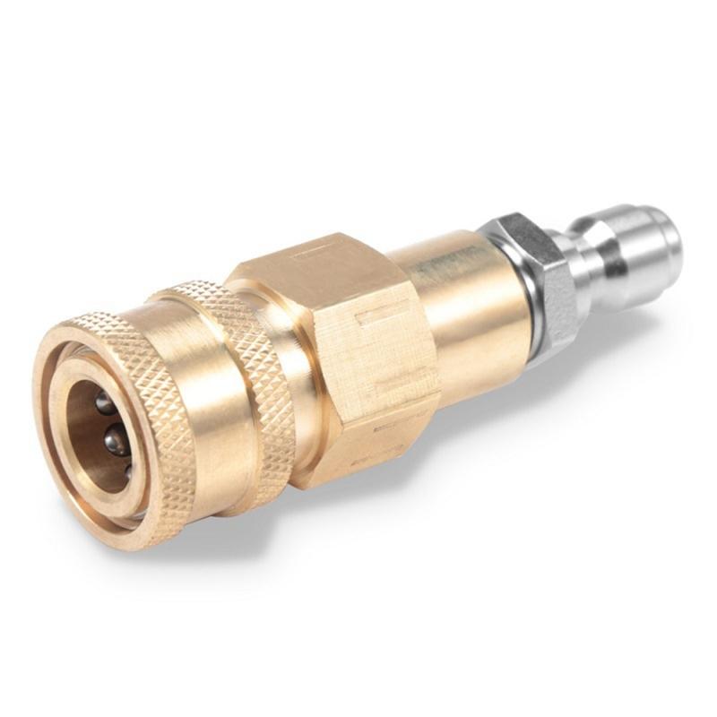 Car Wash Accessory Adapter Adjustable Nozzle Attachment For High Pressure Washer Water Guns Connect 1/4 Quick Connection