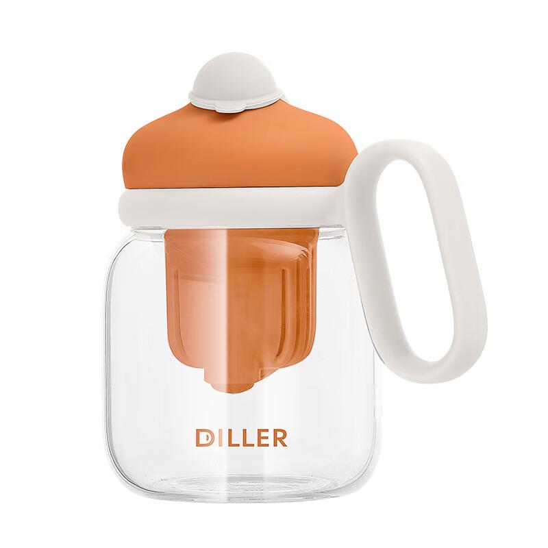 Dileber Stylish Glass Water Cup