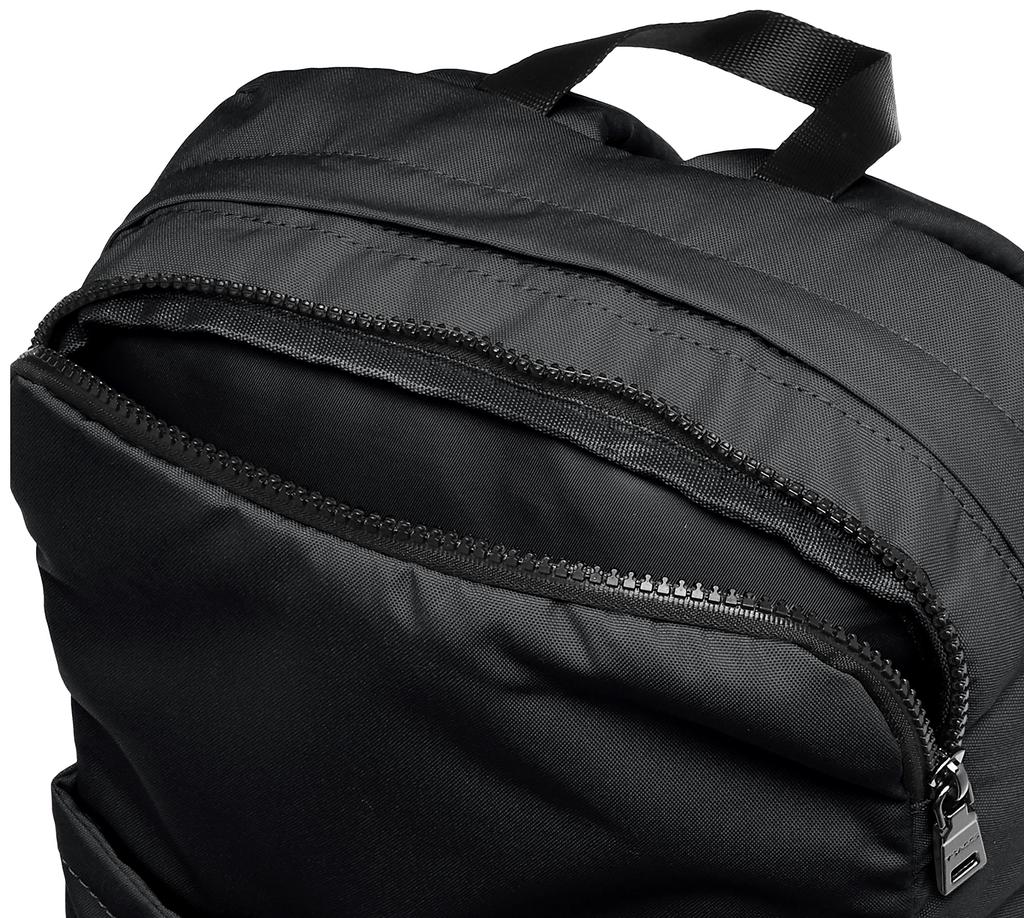 Backpack Vous Et Front Pocket Backpack for Women YV00203 Black [Isaac] (10)