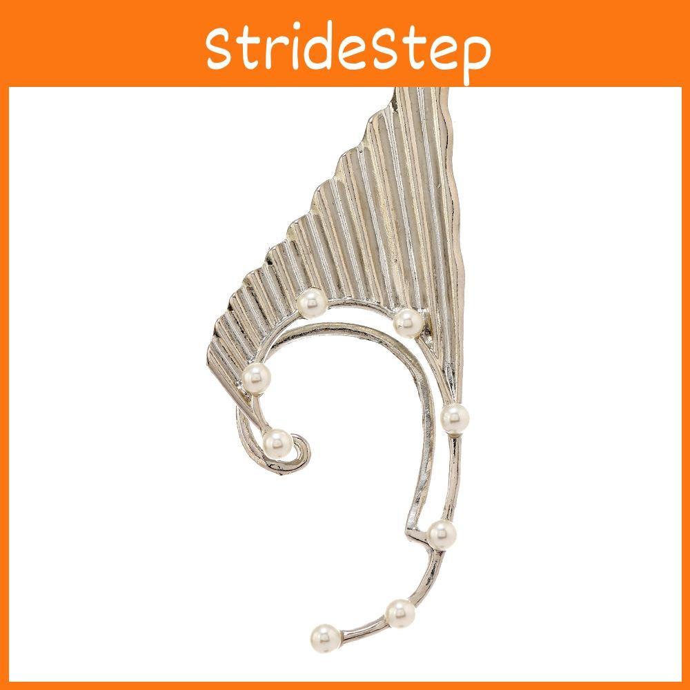 Creative Fashion European Pearl Elf Earrings With Alloy Material Women For