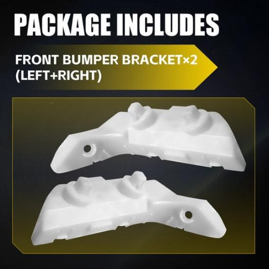 Front Left Right Bumper Bracket For Infinity G37 2008-2013 Q60 2014-2015