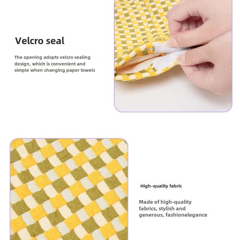 Cartoon Car Tissue Box Creative Internet Red Car Hanging Paper Towel Box Cute Dog Car Tissue Bag Woman