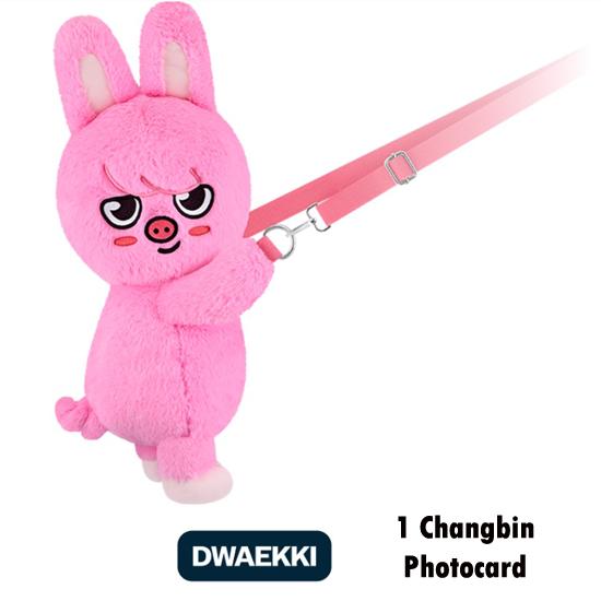 Stray Kids SKZOO Plush Bag celebrATE ( with Photocard from POP UP)