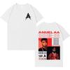Rapper Anuel AA Album Tour T Shirts 2026 Spring Summer New Mens Fashion Tide Harajuku Casual Y2K Short Sleeve Top