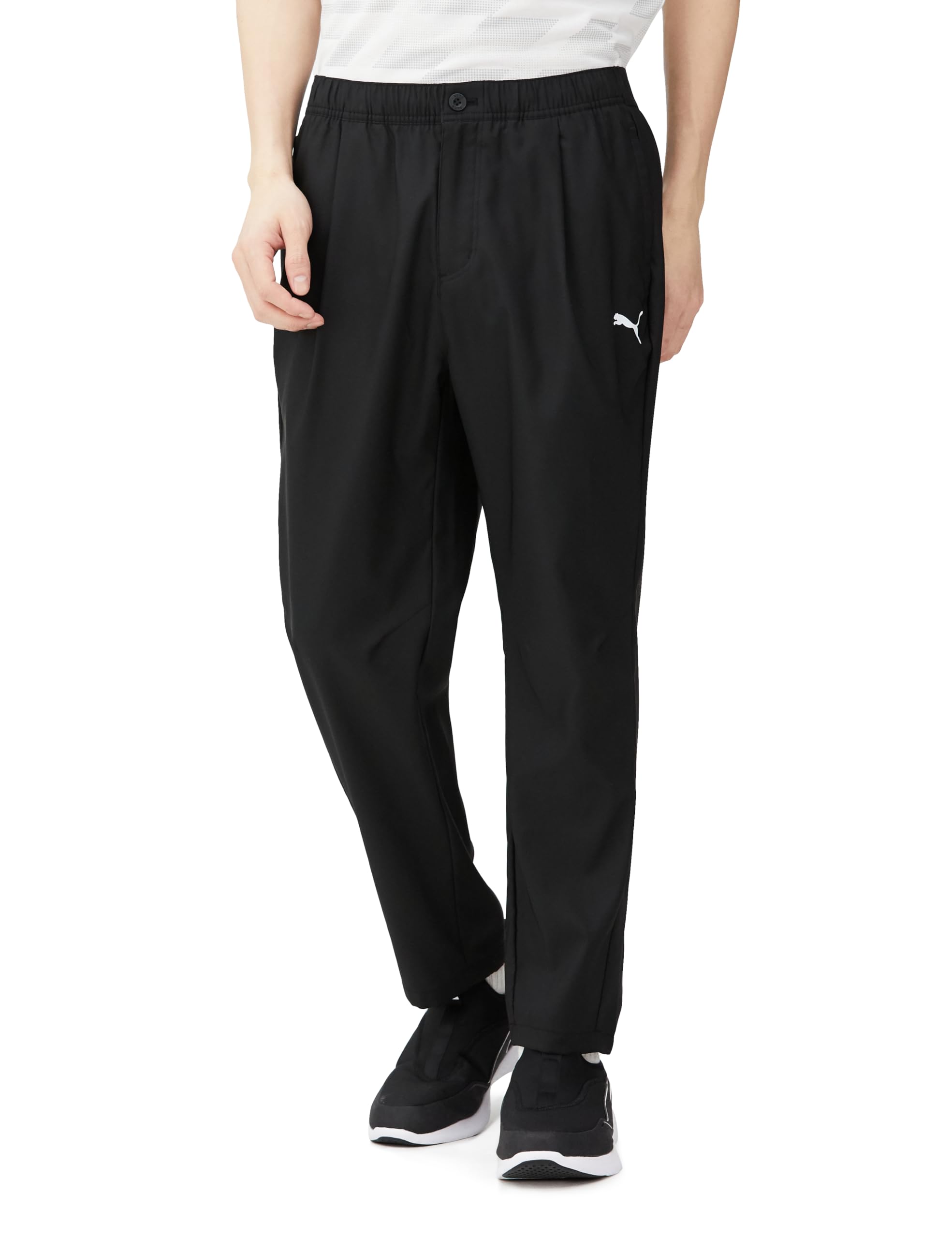 

Long Pants Sweat Jersey PCPC Woven Cropped Tapered Pants 680683 24 Color Black [PUMA] Men s Fall/Winter (01)