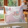 Cute L-Little T-Twin S-Stars Pillow Covers Cartoon Sofa Decorative Home Double-sided Printing Short Plush Cute Cushion Cover
