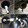 car turbo whistle exhaust pipe for o333 307 308 407 206 207 3008 406 208 2008 508 408 306 301 106 107 607 4008 5008 807 205 333o