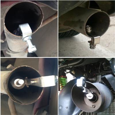 Car Turbo Whistle Exhaust Pipe for 307 308 407 206 207 3008 406 208 2008 508 408 306 301 106 107 607 4008 5008 807 205
