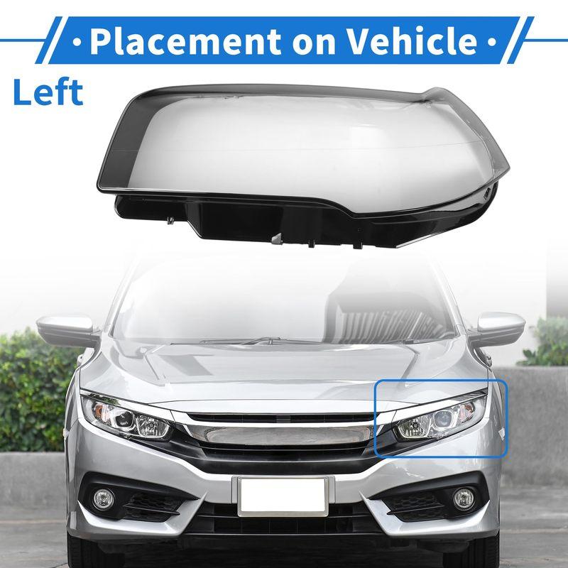 1PCS Car Headlight Lens Glass Lampcover Cover Lampshade Shell For BMW X3 E83 2004-2010 Headlight Cover Headlamp Shell