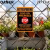 Vintage No Trespassing Metal Tin Sign Retro Dog On Premises Metal Signs for Man Cave Farm Garden Home Wall Decor Plaque