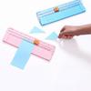 Purple/Pink/Orange/Blue/White A4 Paper Trimmer 220*60mm Cutting Size Clear Scale Paper Cutter Security Safeguard Carbon Steel