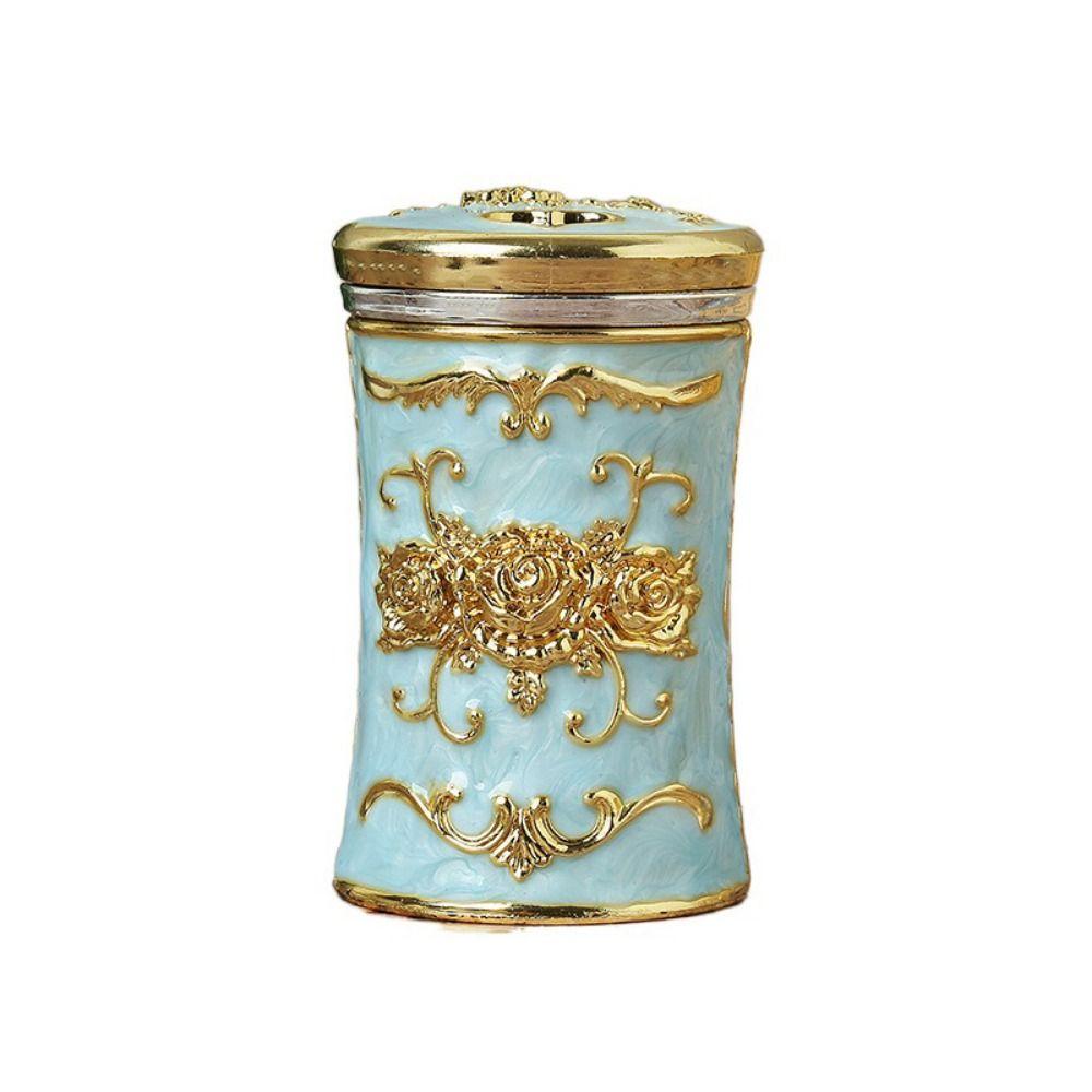 Rotating Design Small Waist Toothpick Box Safety Desk Toothpick Holder  Hotel