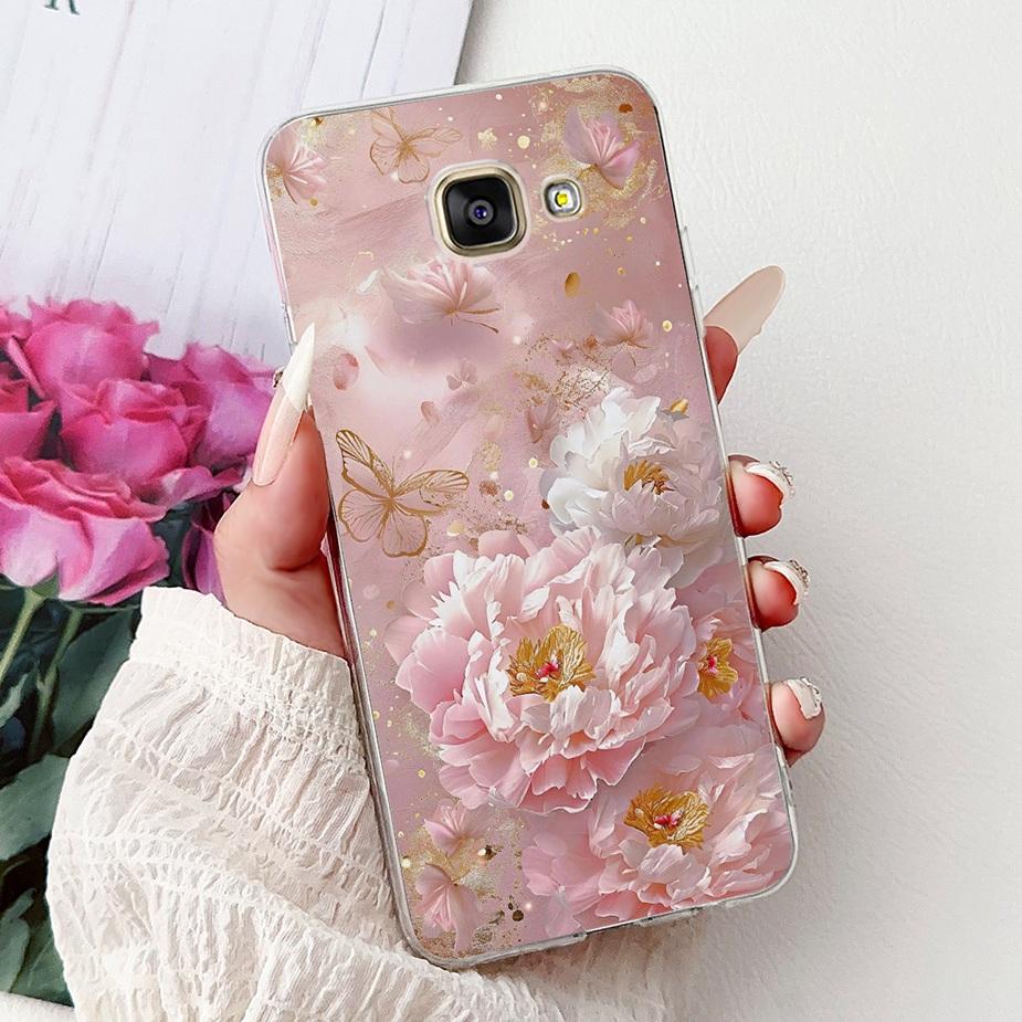 For Samsung Galaxy A5 2016 2017 Case Cute Cat Lion Painted Cover Soft Slim Phone Case For Samsung A5 2017 2016 A510F A520F Shell