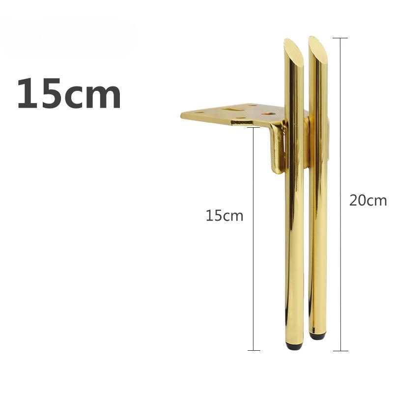 4pcs 13/15/18cm Metal Adjustable Furniture Legs Sofa TV Cabinet Feet Bathroom Cabinet Bed Support Leg Home Replacement Hardware