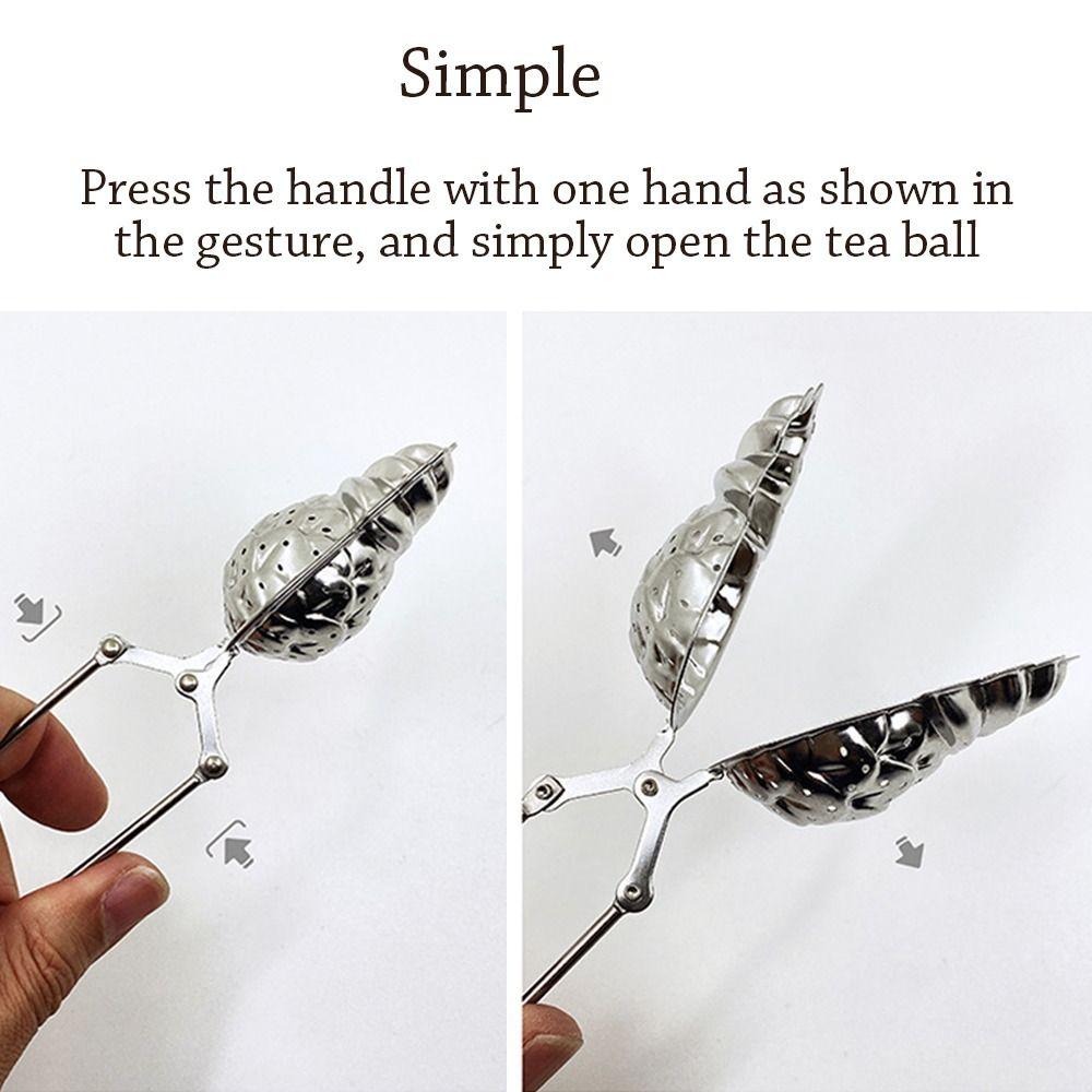 Durable Tea Strainer Stainless Steel Tea Maker Durable Coffee Filter  Office