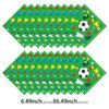 World Cup Party Decorations Set, Disposable Paper Plates Cups Banner Tablecloth, Soccer Theme Birthday Party Supplies