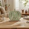 Fall Wooden Table Signs with Led Light r Autumn Thanksgiving Tiered Tray Decors Tabletop Centerpieces Pumpkin Block Sign