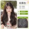 Womens Fluffy Wig With High Crown Natural Volume Layered Wavy No Cap Needed