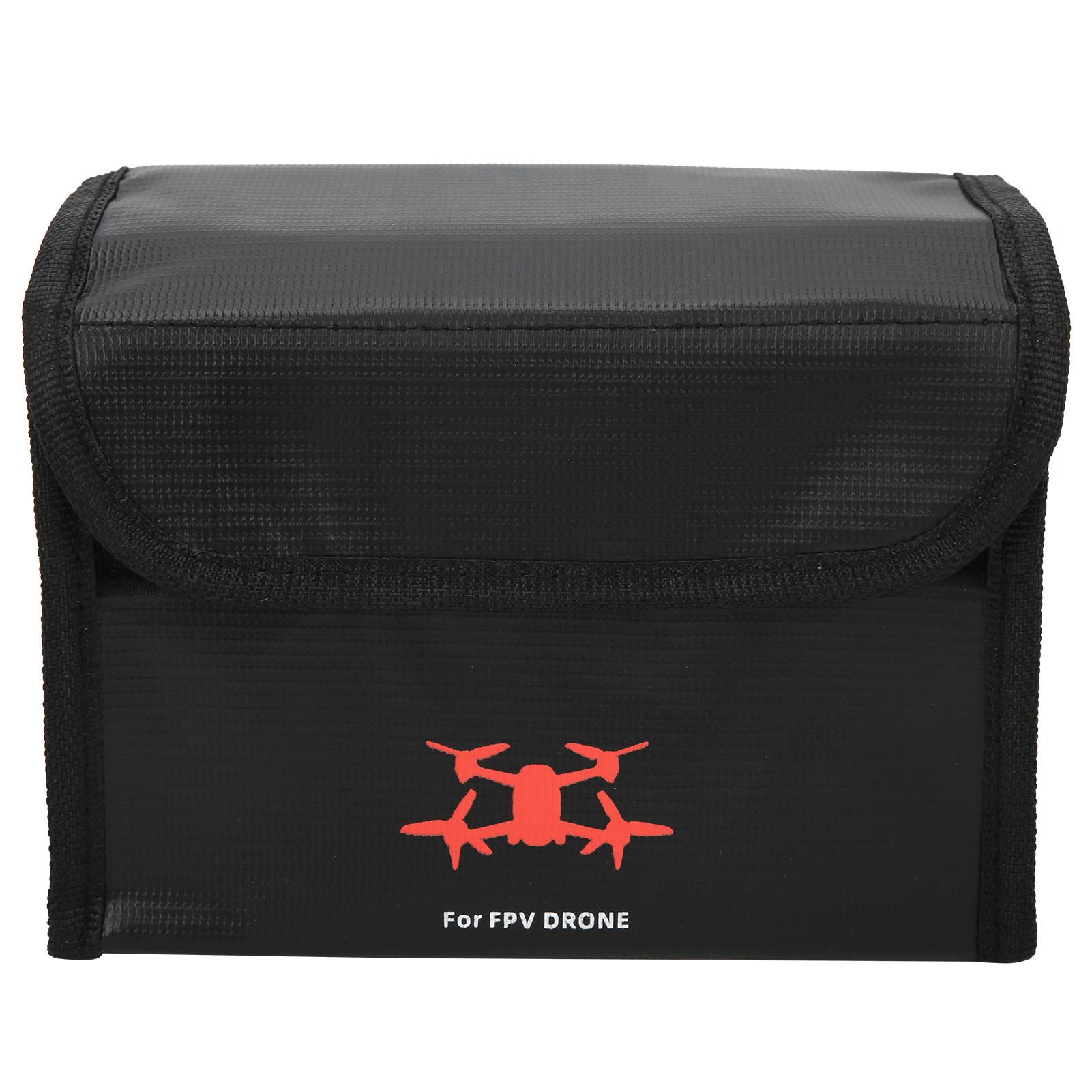 

Battery Safe Bag Вибухозахищена вогнестійка сумка Lipo Battery Protective Bag для дрона DJI FPV(3 батареї