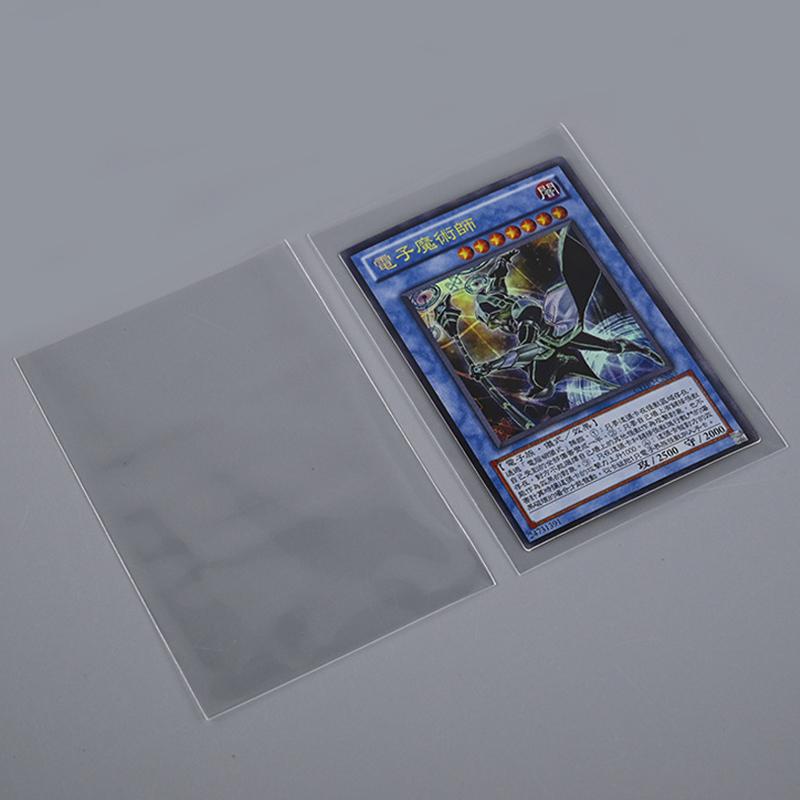 100pcs/pack 65*90mm Card Sleeves Card Protectors Perfect Size for Football Cards, Sport Cards, MTG Cards Collection Card Storage