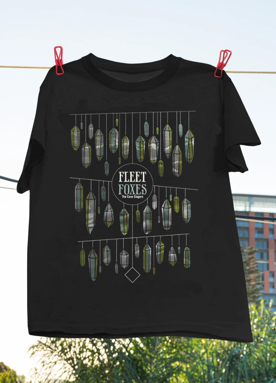 Fleet Foxes Classic T-Shirt Cotton Unisex Full Size VA302 Unisex T-Shirt S