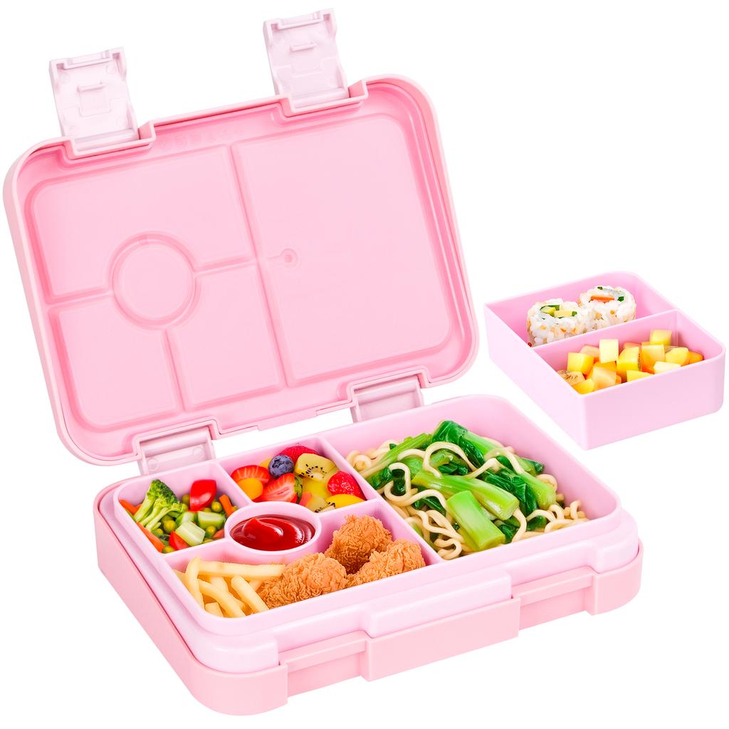 Adorable Kids Lunch Box Student Microwave Safe Travel Bento Box Halloween Container Portable Leak Proof Fruit Salad Bento Box