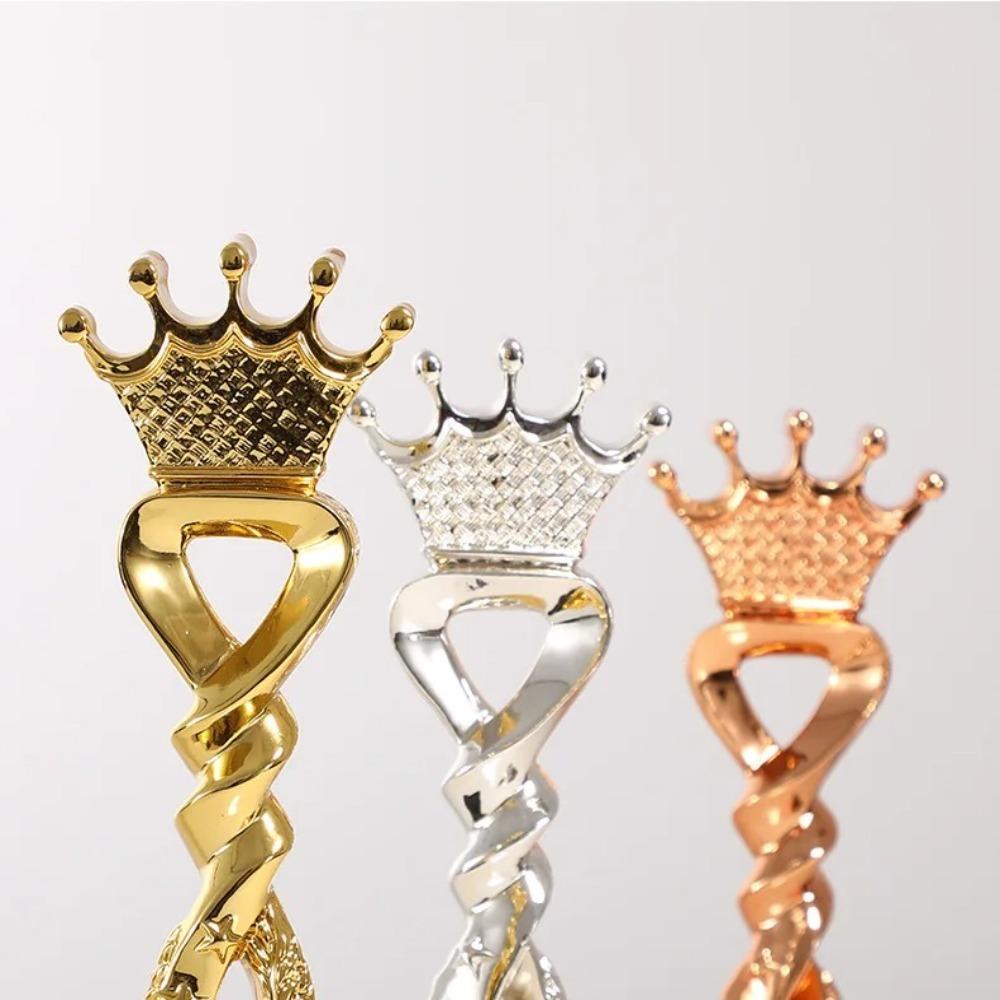Crown Small Prize Cup Resin Winner Award Trophy Toy New Resin Award Trophy  Kindergarten Kids Gift