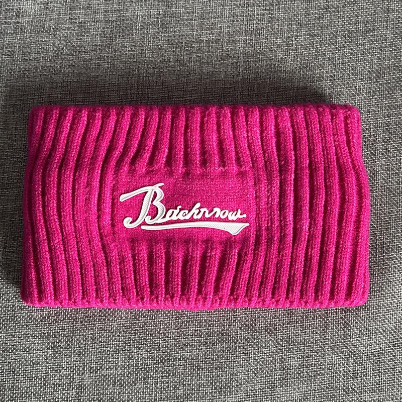 Thick Woolen Print Sport Headband - Unisex Tennis, Basketball, Badminton, Running Hairband in Korean Style