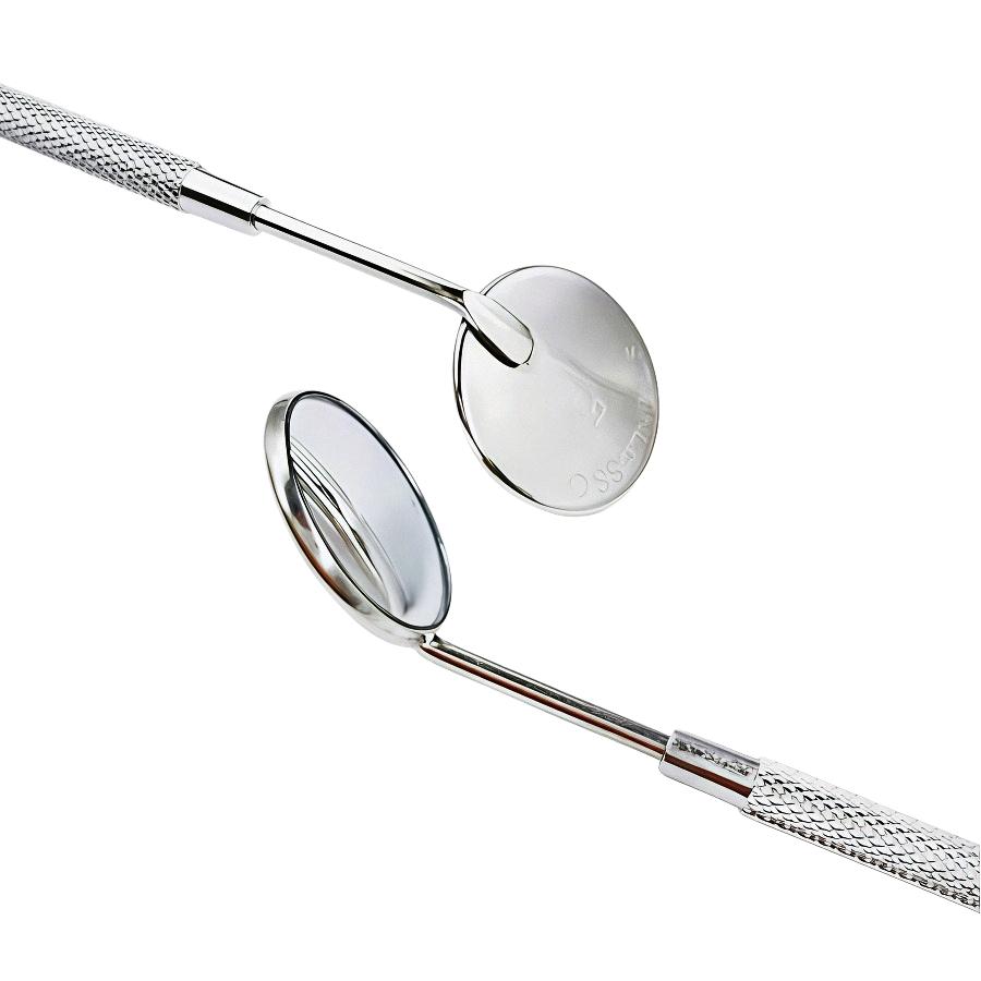 Sterilizable Dental Mouth Mirrors Stainless Steel Teeth Whitening Clean Oral Tools Dentist Supplies