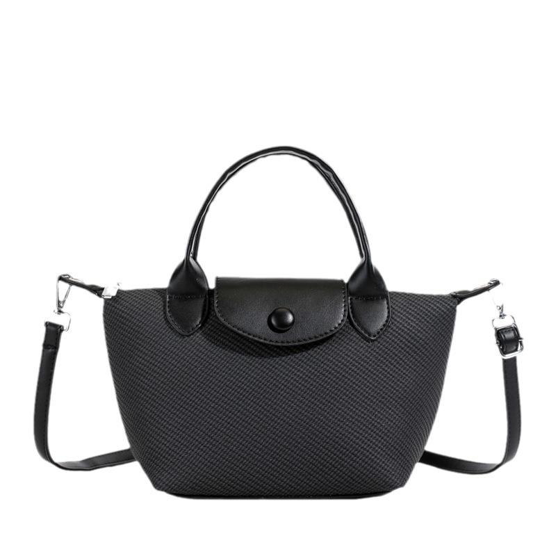 Fashion retro dumpling bag women's 2025 new simple texture shoulder bag versatile messenger bag mobile phone bag